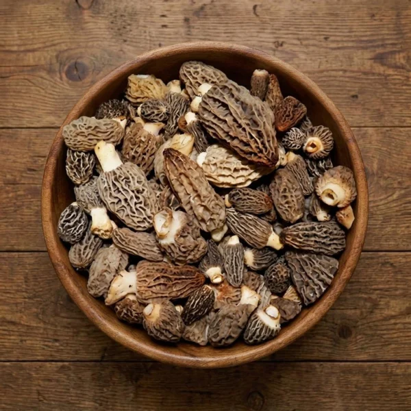 Fresh Blonde Morel Mushrooms Fresh Blonde Morel Mushrooms - Premium Quality