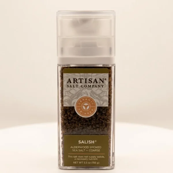 Salish- Alderwood Smoked Salt-Grinder Salish- Alderwood Smoked Salt-Grinder - Premium Quality